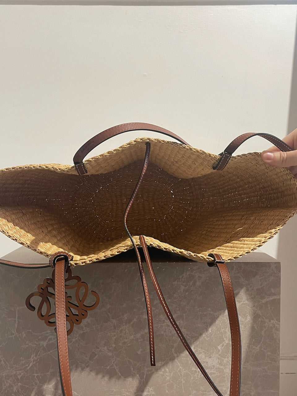 Sac Loewe panier Anagram NEUF