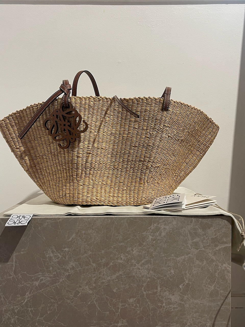 Sac Loewe panier Anagram NEUF