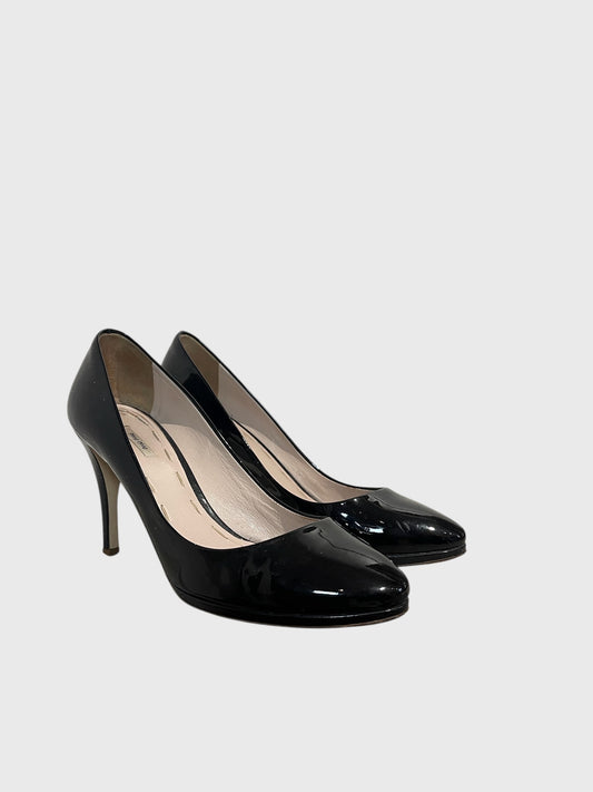 Escarpins Miu Miu noirs T.37,5