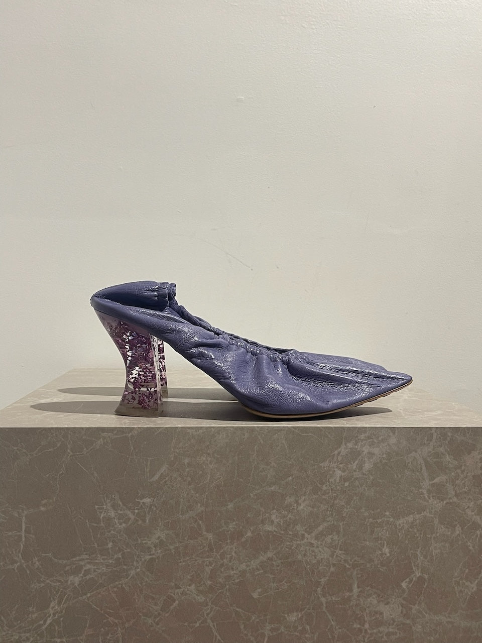 Escarpins Bottega Veneta violet T.40