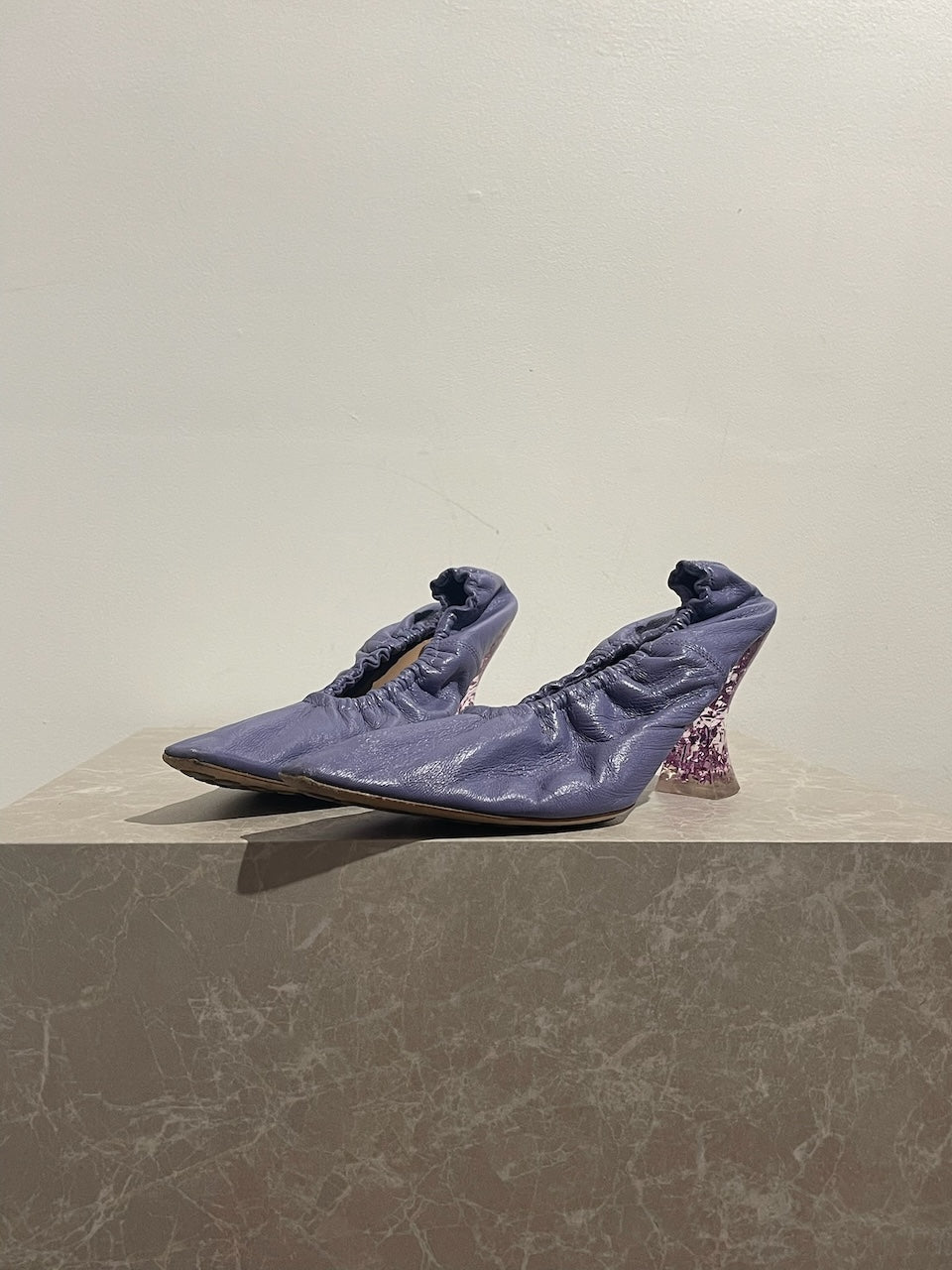 Escarpins Bottega Veneta violet T.40