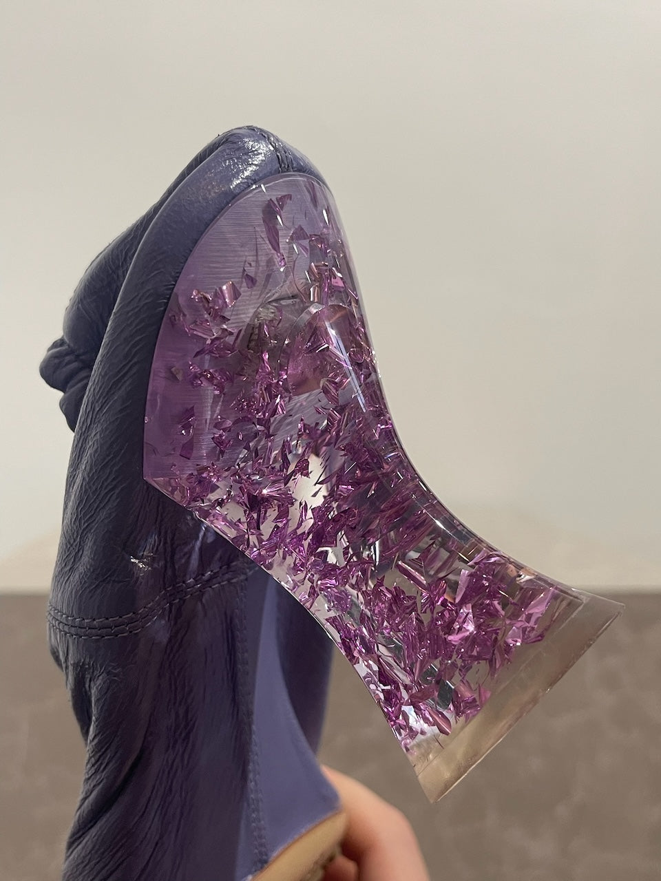 Escarpins Bottega Veneta violet T.40