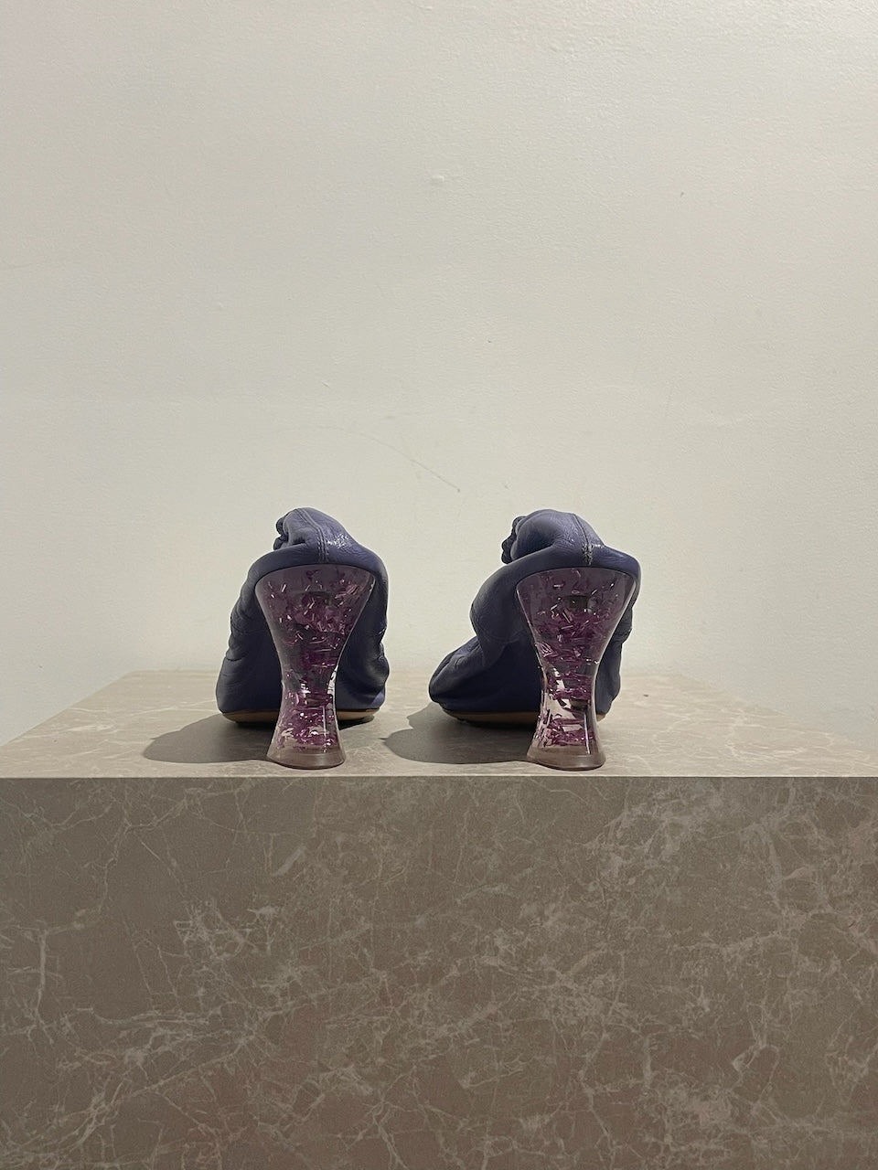 Escarpins Bottega Veneta violet T.40