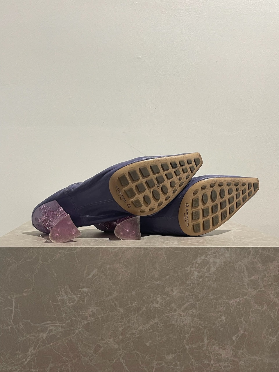 Escarpins Bottega Veneta violet T.40