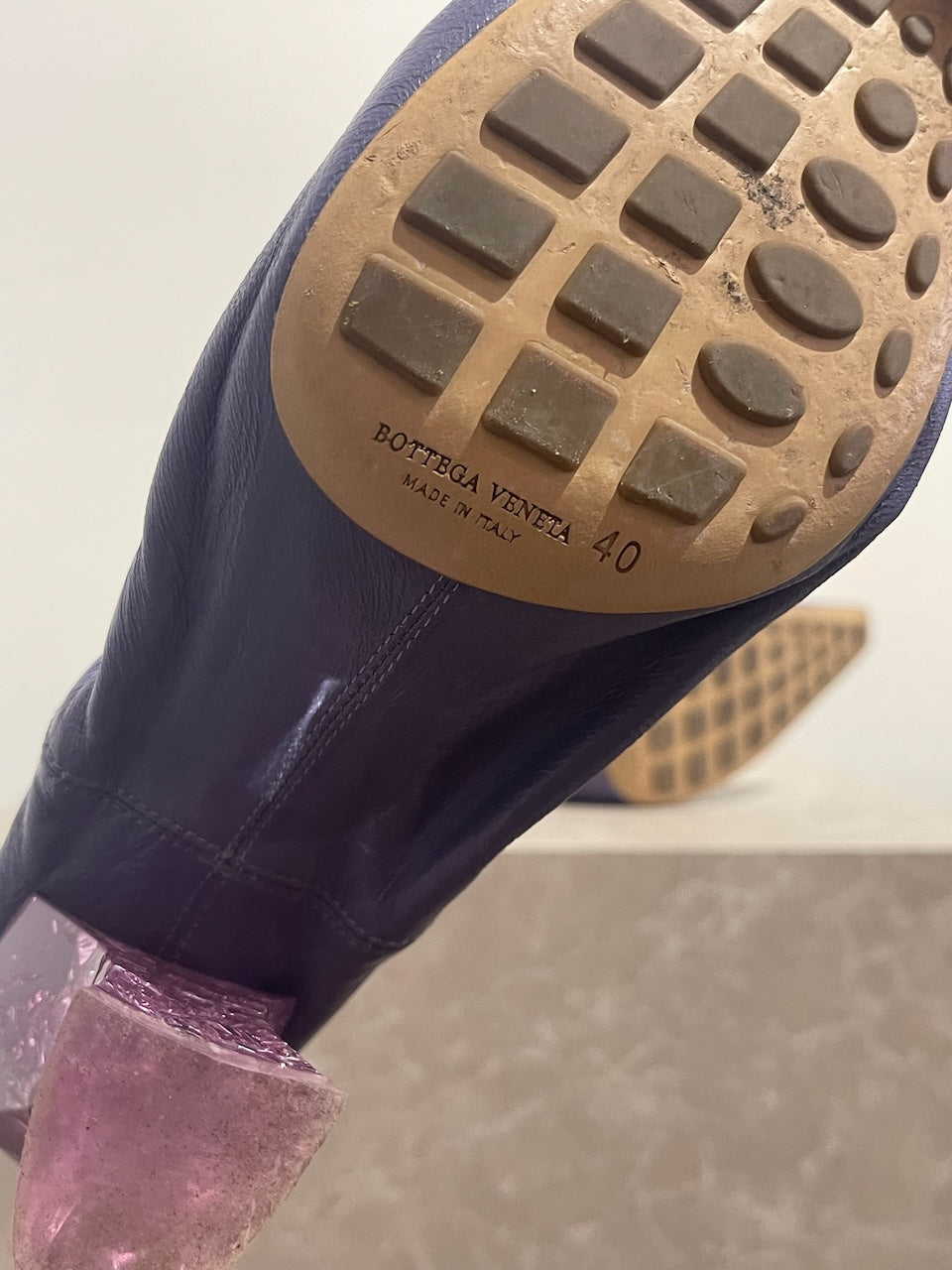 Escarpins Bottega Veneta violet T.40