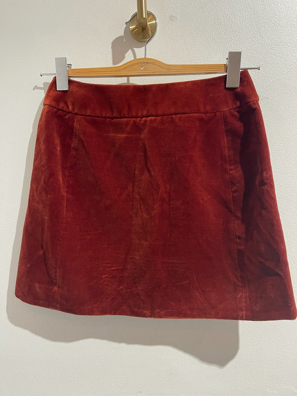 Jupe Saint Laurent en velours T.S