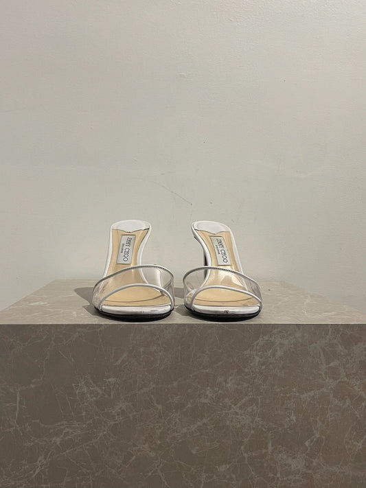 Mules Jimmy Choo blanches T.41