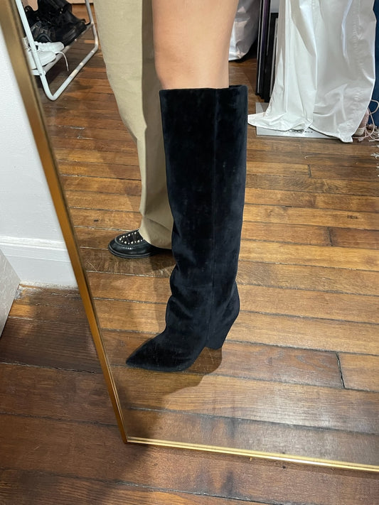 Bottes Saint Laurent Niki noir T.38