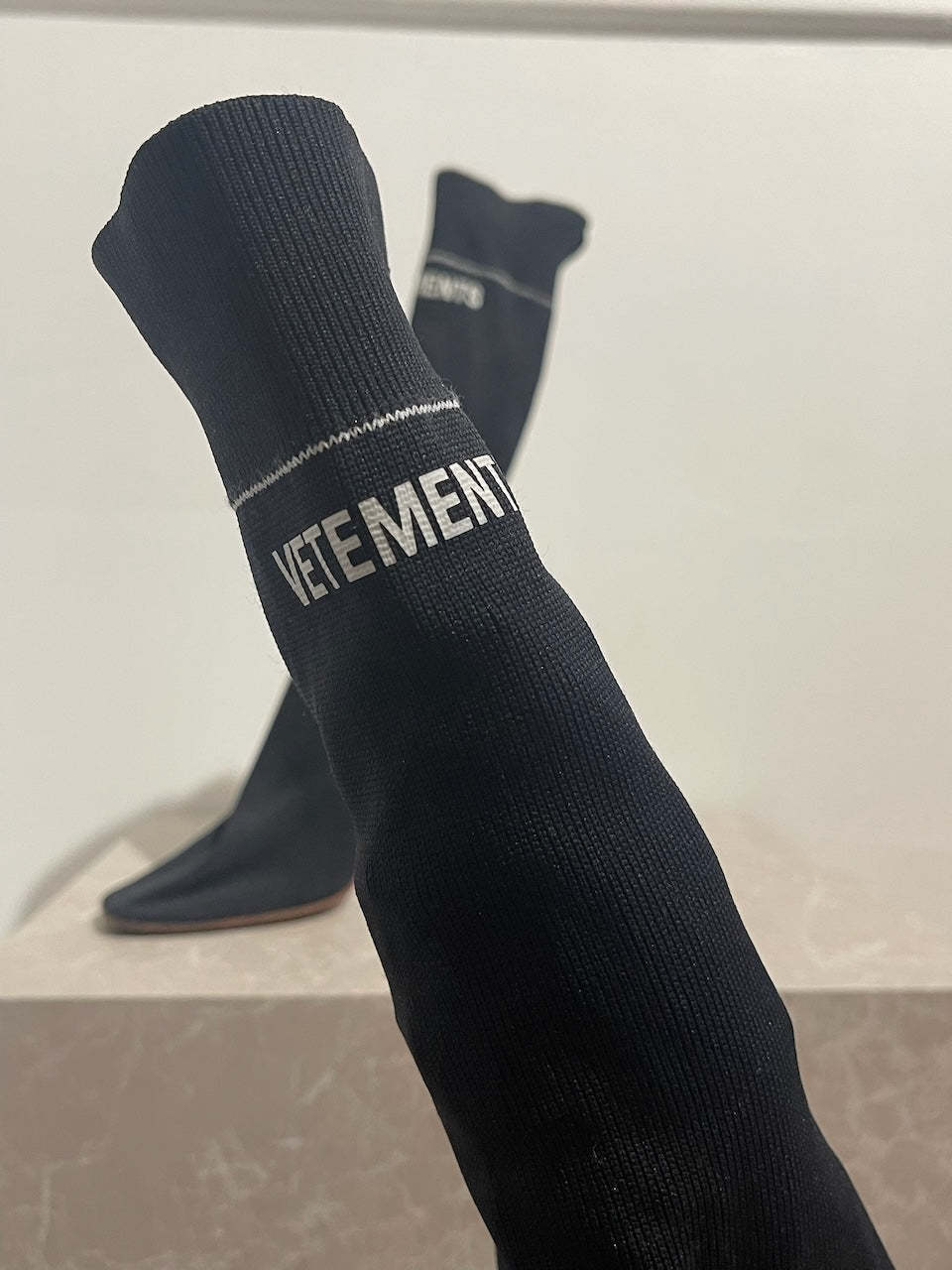 Bottes VETEMENTS noires T.41