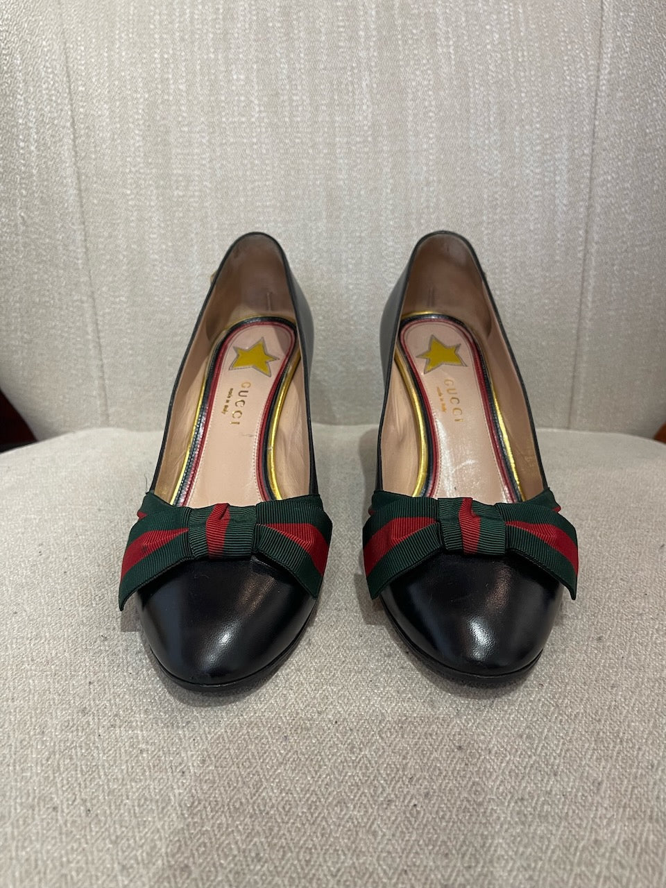 Escarpins Gucci noirs T.37,5
