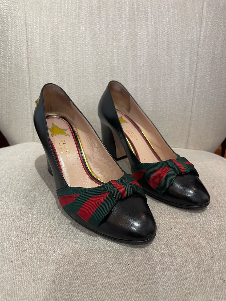 Escarpins Gucci noirs T.37,5