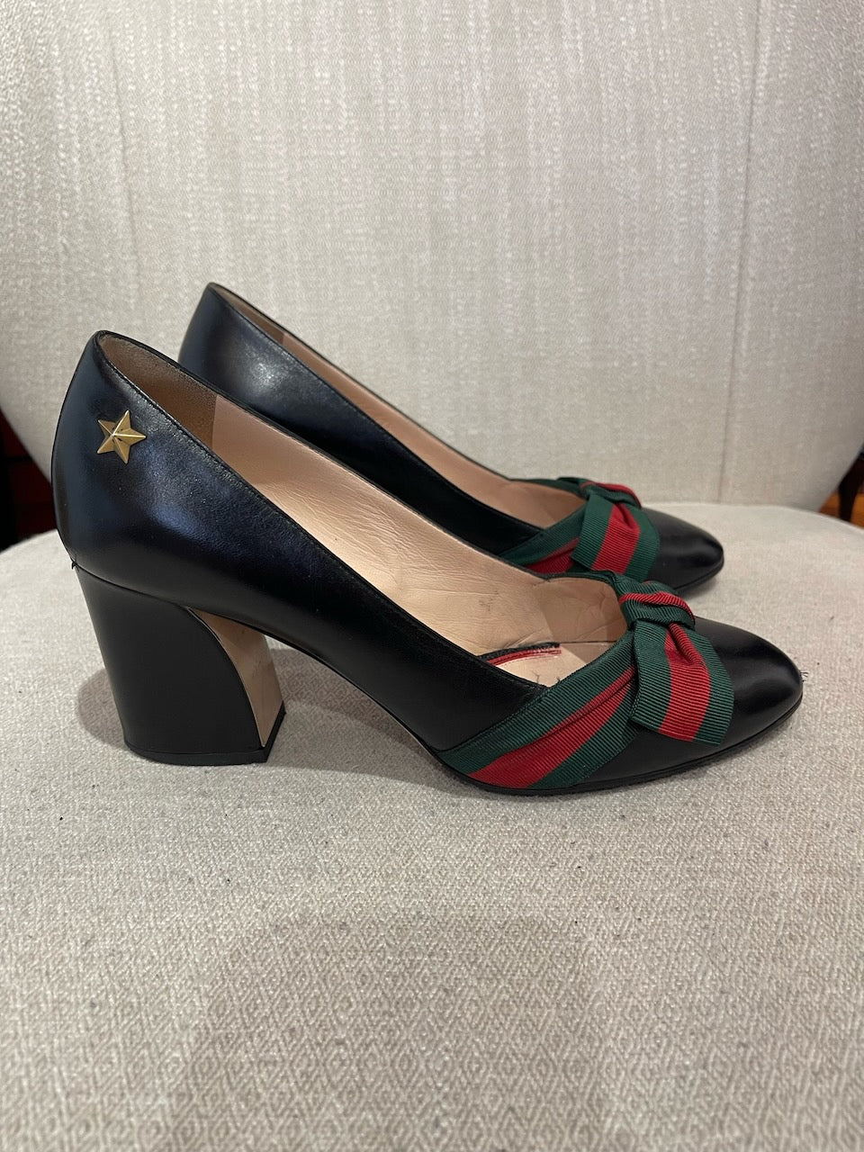 Escarpins Gucci noirs T.37,5