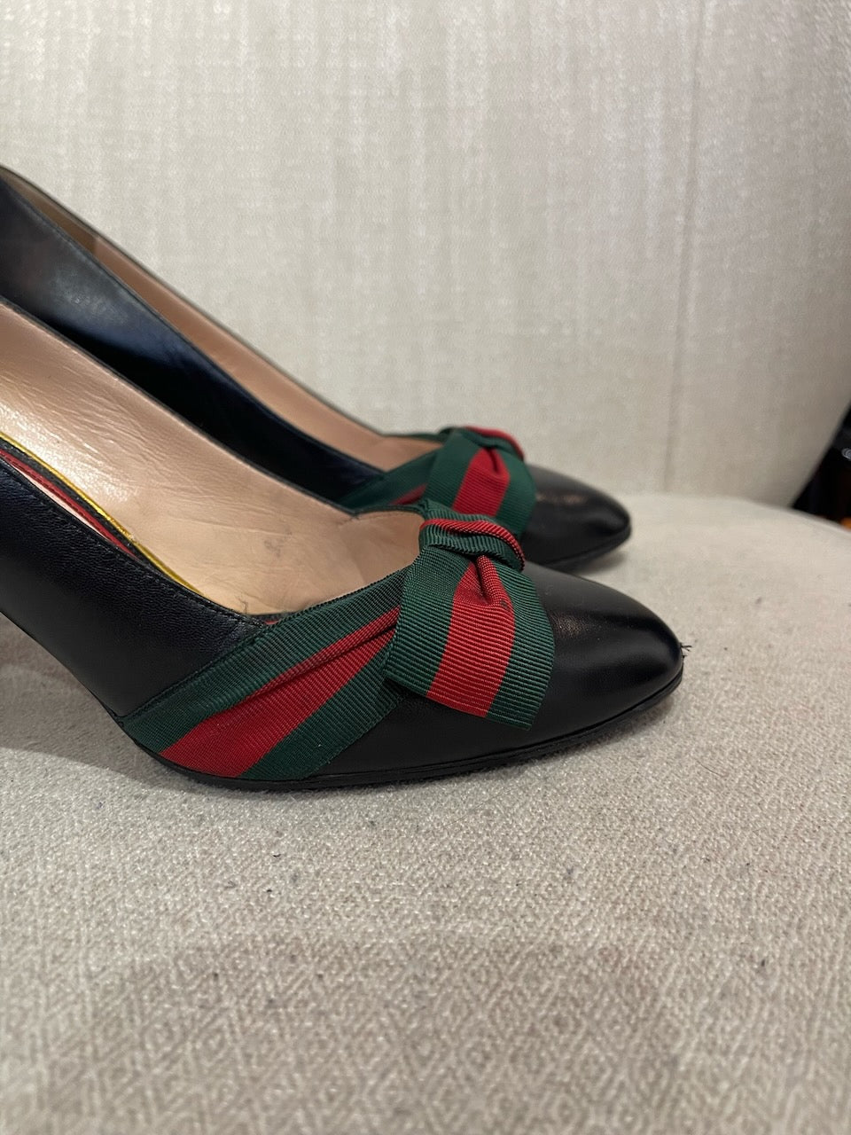 Escarpins Gucci noirs T.37,5