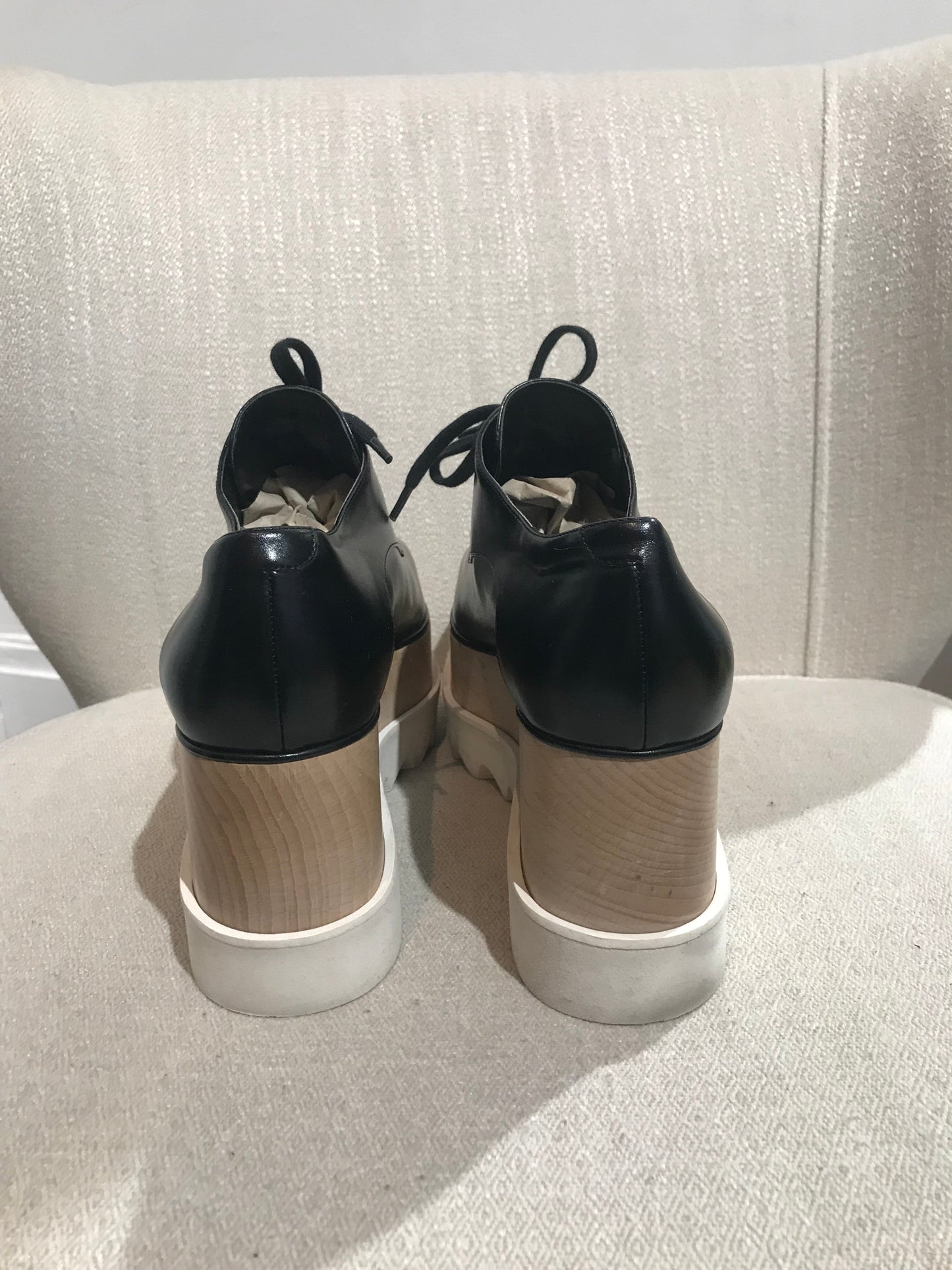 Derbies Stella McCartney noires T.38,5