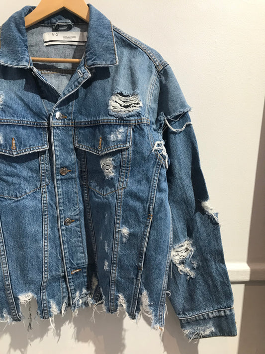 Veste Iro en jeans bleu T.S