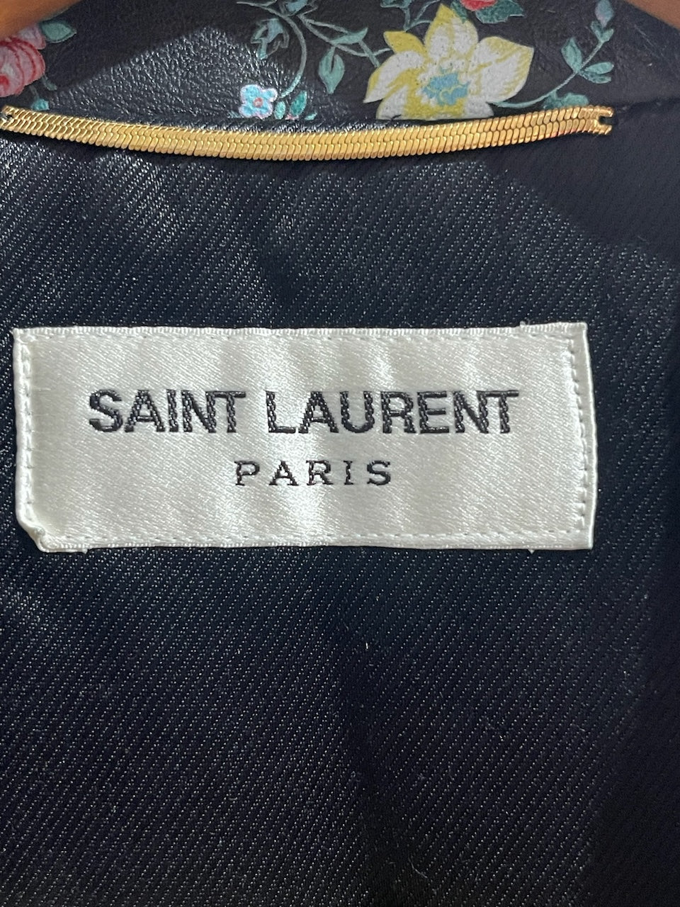 Perfecto Saint Laurent fleurs T.36