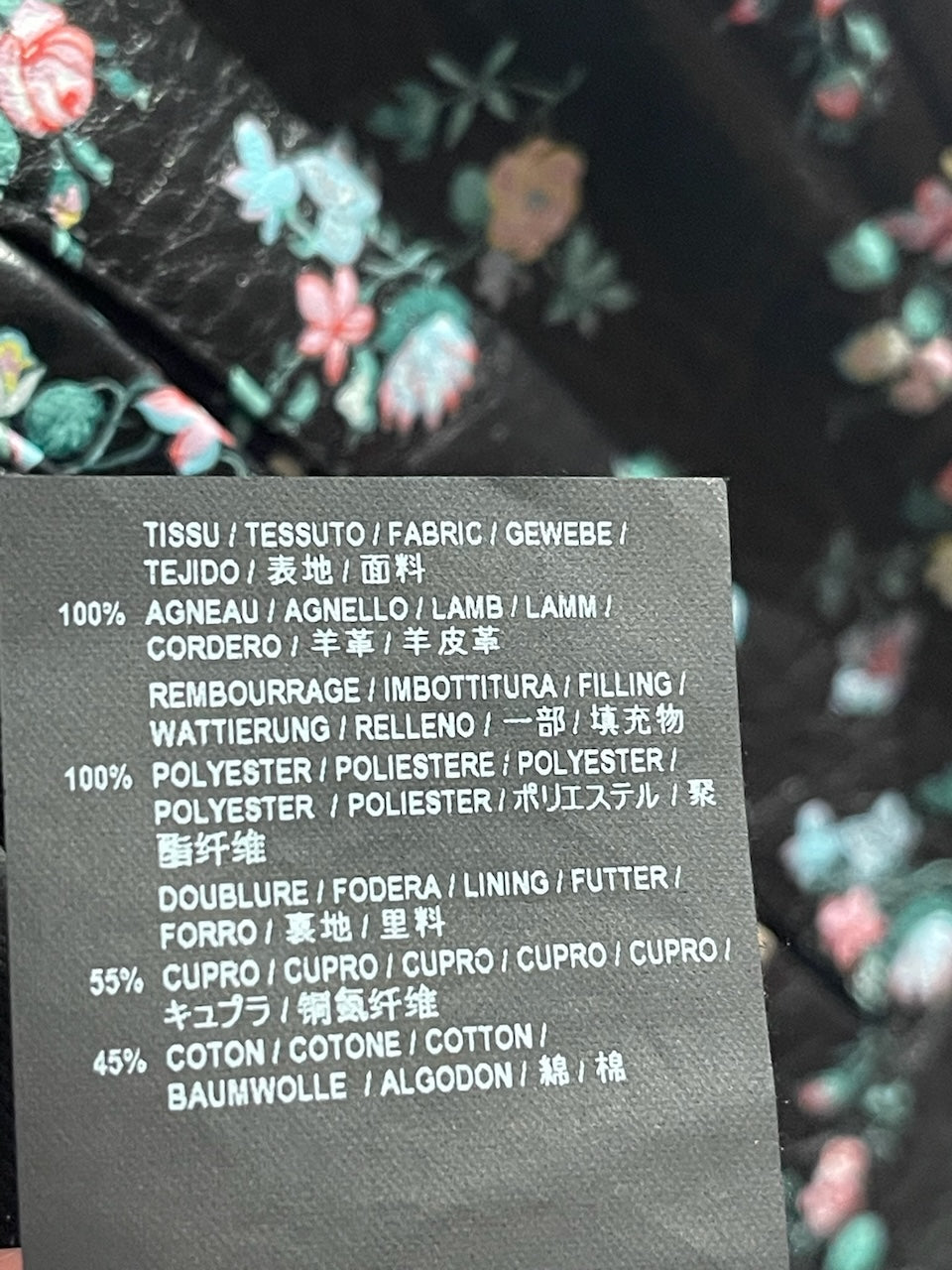 Perfecto Saint Laurent fleurs T.36