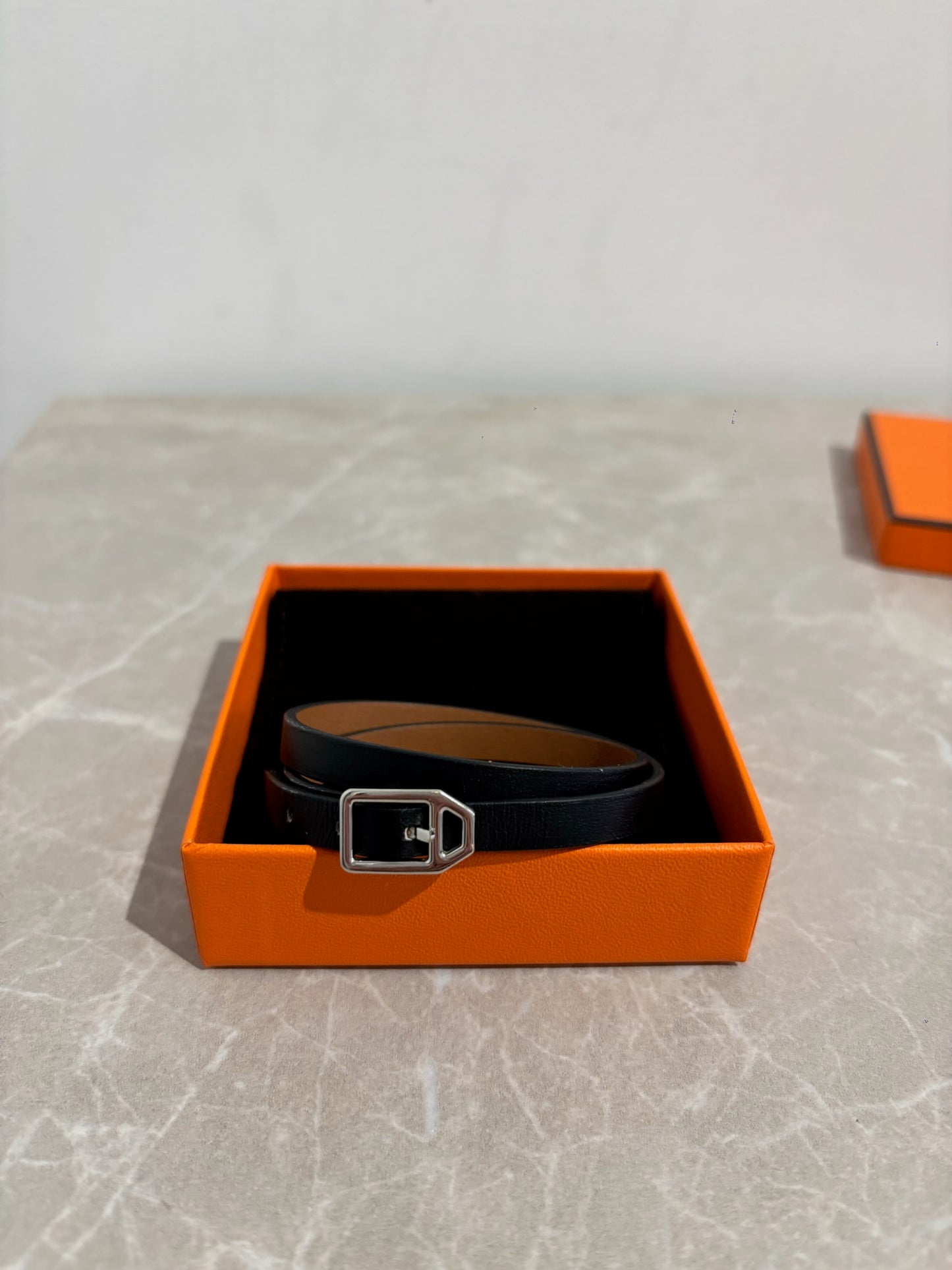 Bracelet Hermes Paddock noir