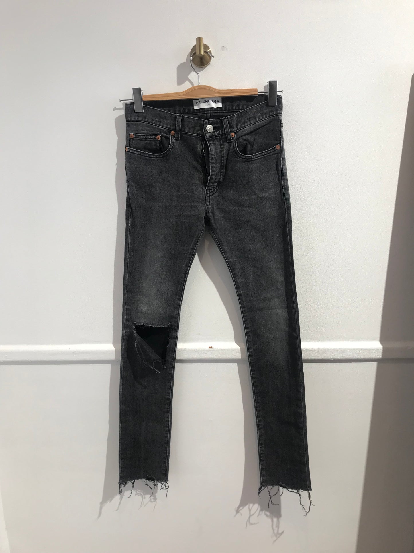 Jeans Balenciaga noir T.24