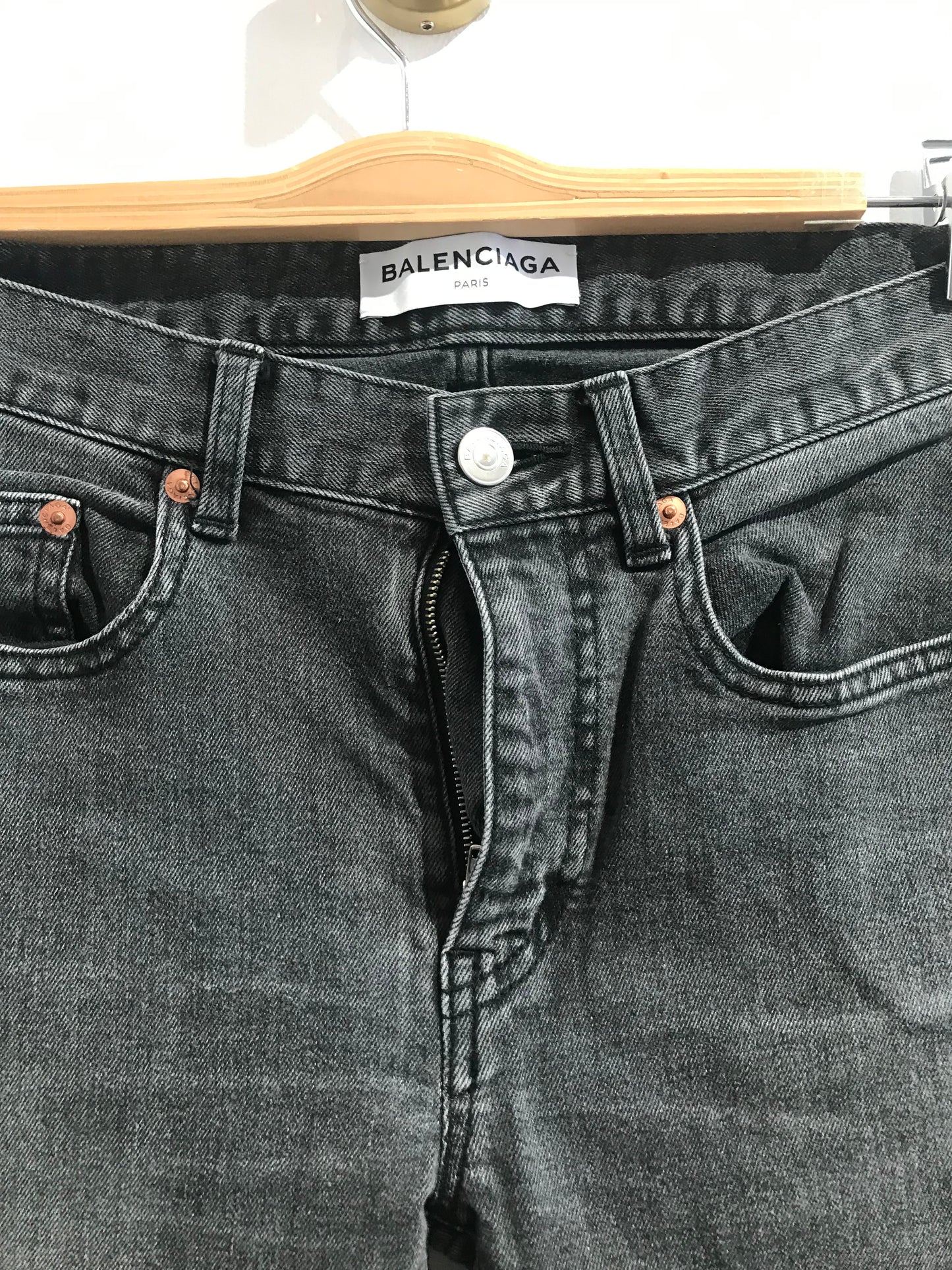 Jeans Balenciaga noir T.24