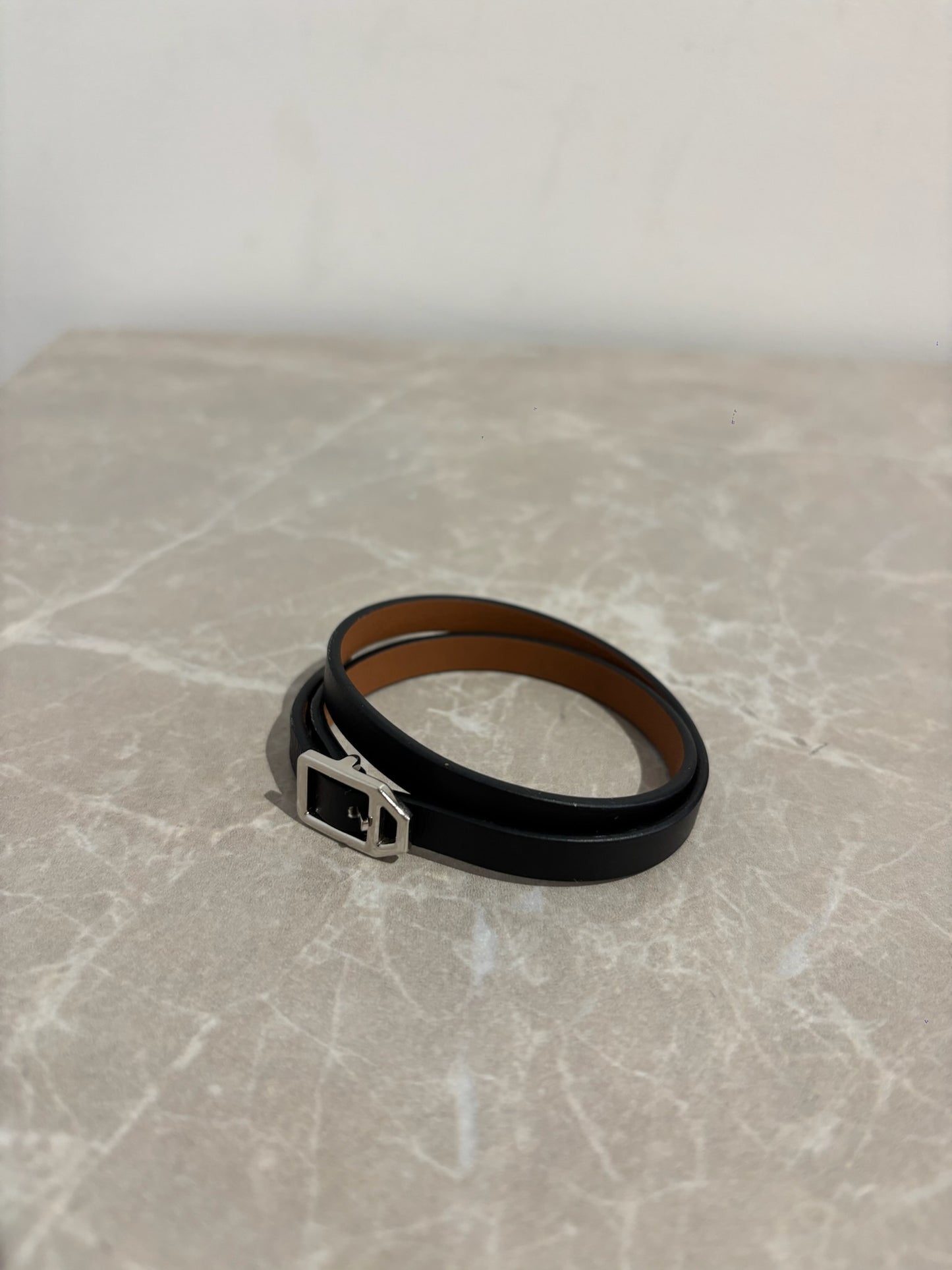 Bracelet Hermes Paddock noir