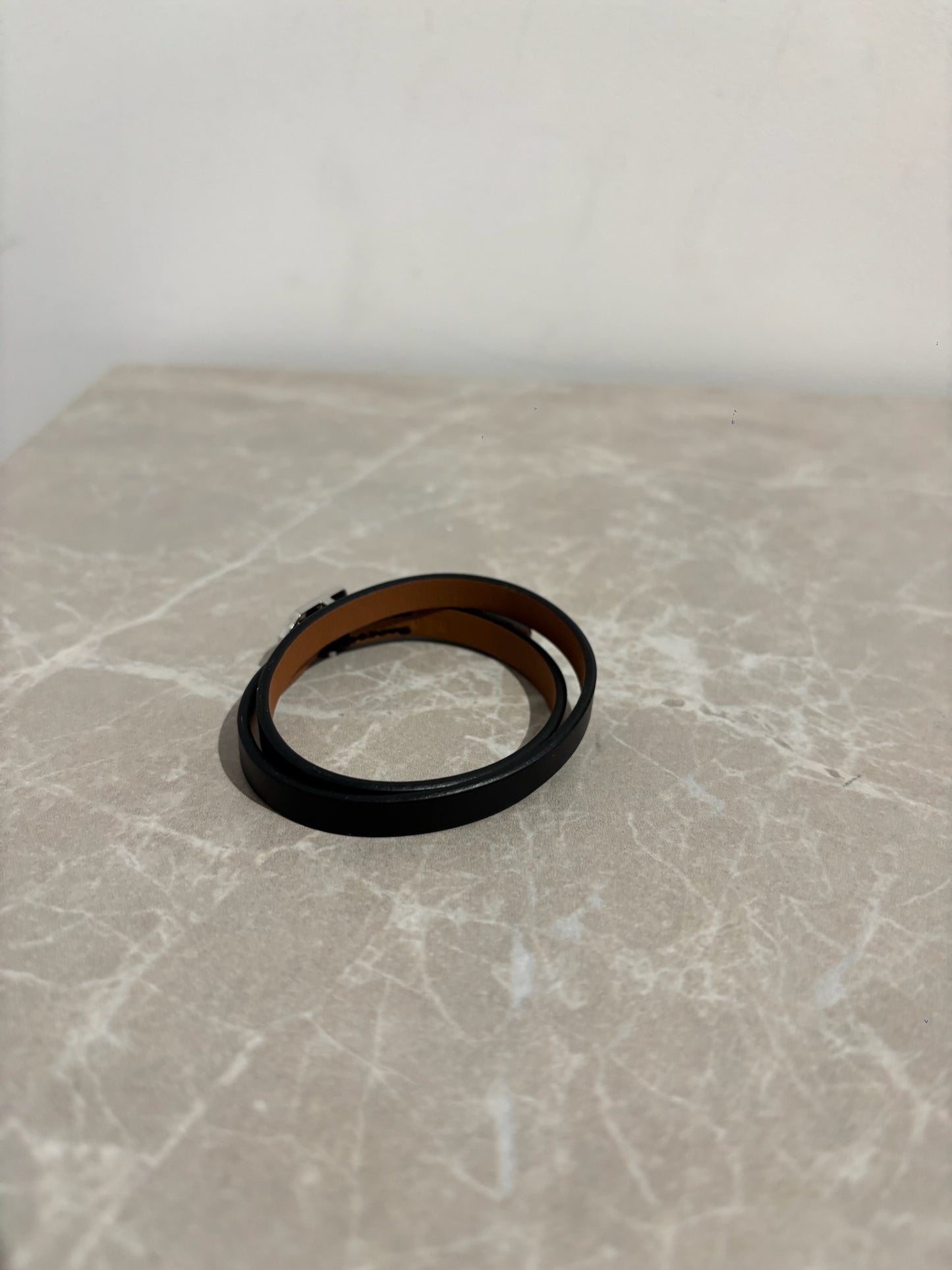 Bracelet Hermes Paddock noir