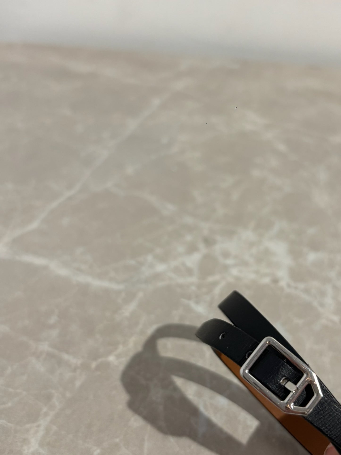 Bracelet Hermes Paddock noir