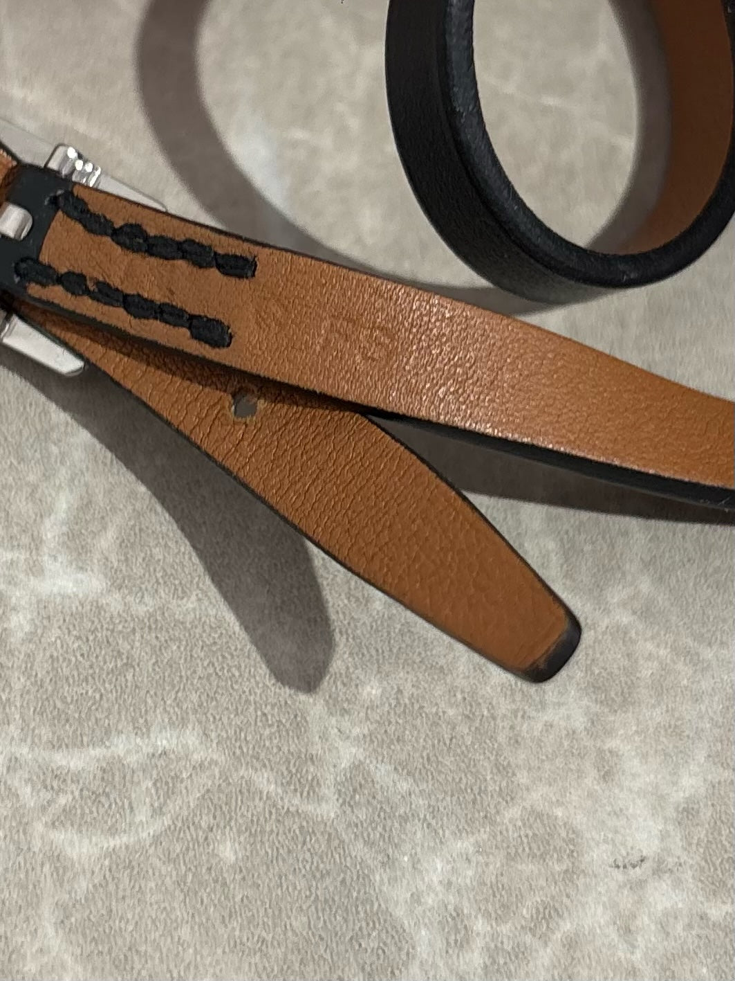 Bracelet Hermes Paddock noir