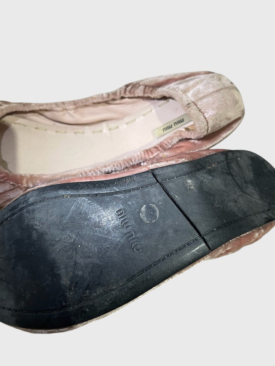 Ballerines Miu Miu rose T.38