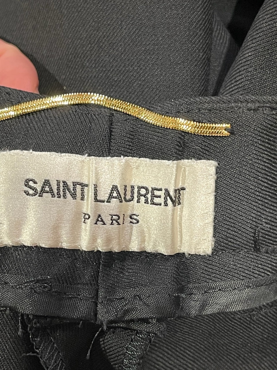 Pantalon Saint Laurent noir T.38