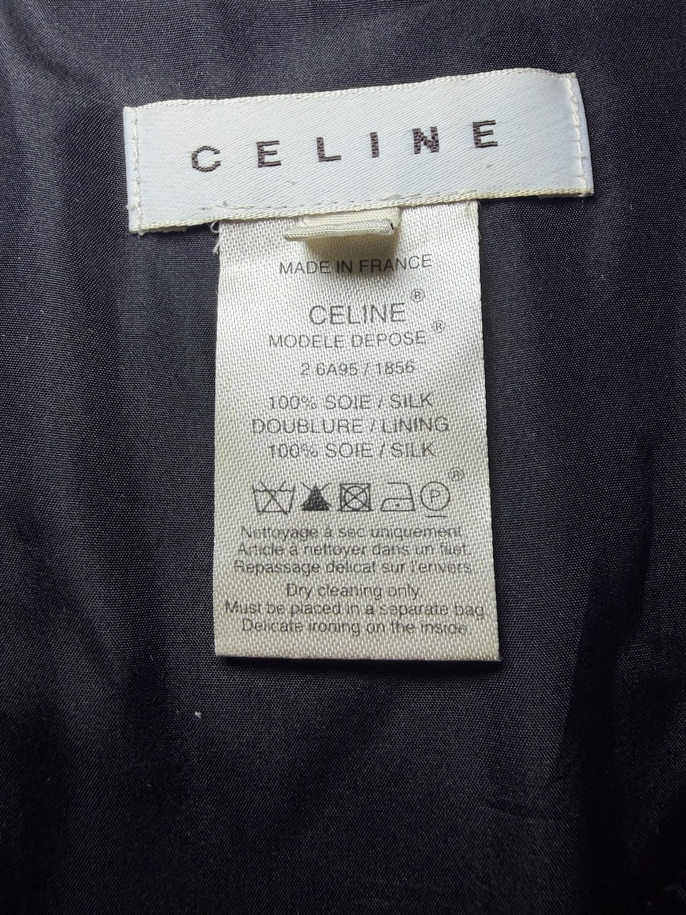 Robe Celine noire T.38
