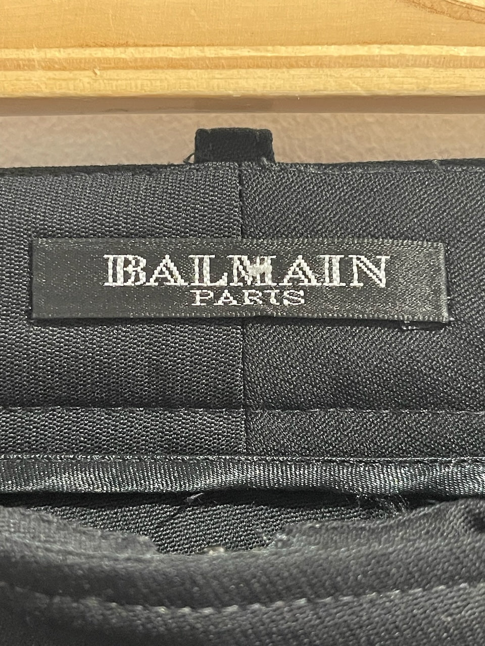Pantalon Balmain noir T.40