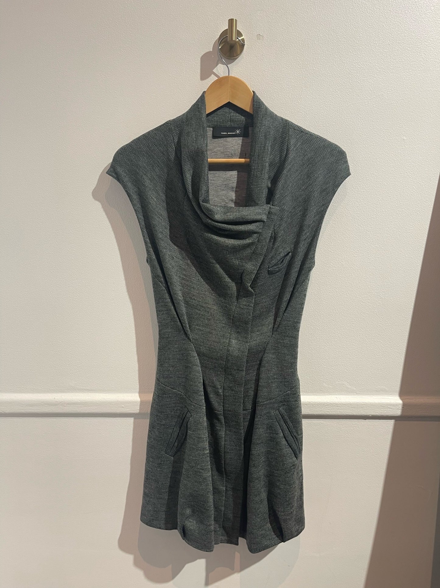 Robe Isabel Marant bleue T.XS