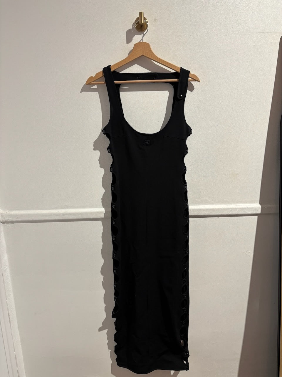 Robe Courrèges noir T.34