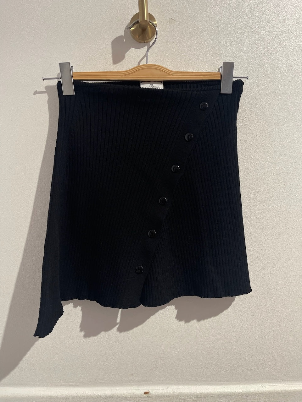 Jupe Courrèges noire T.M