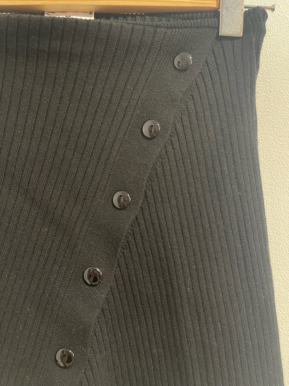 Jupe Courrèges noire T.M