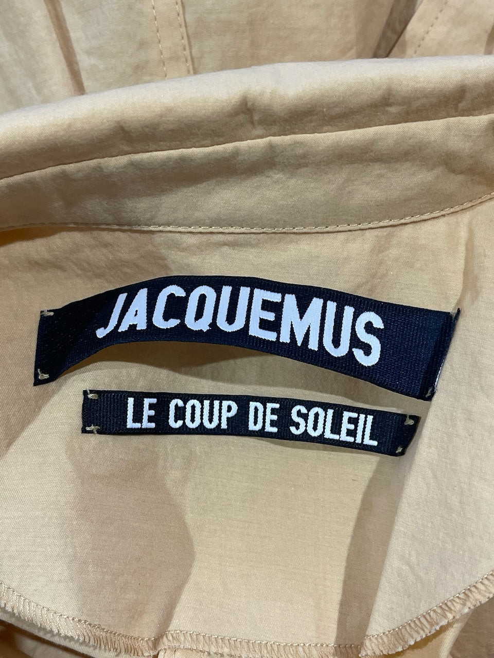 Robe Jacquemus jaune T.38