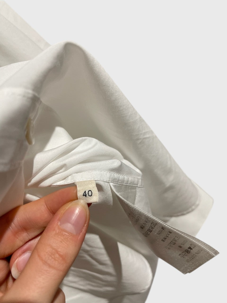 Chemise Celine blanche T.40