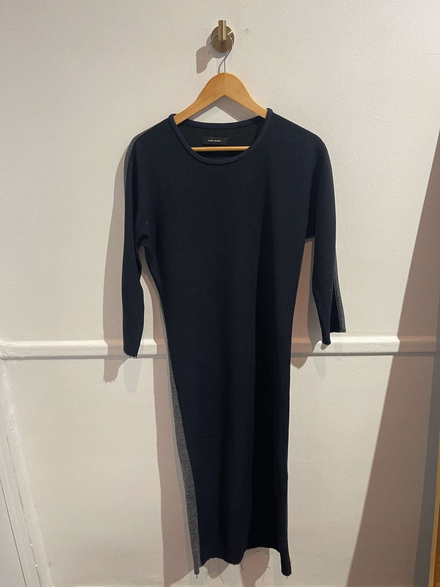 Robe Isabel Marant bleu marine T.36