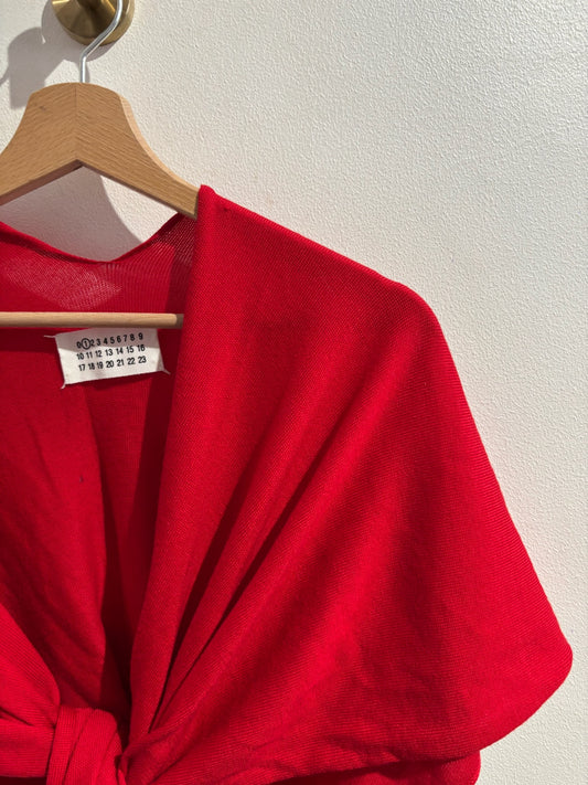 Top bolero Maison Margiela rouge T.S