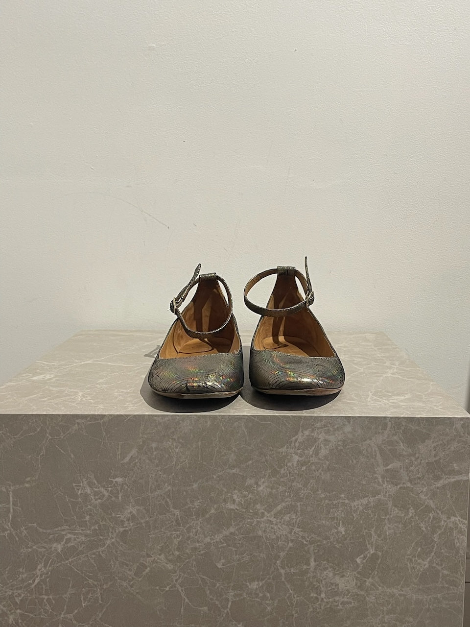 Ballerines Isabel Marant argentées T.38