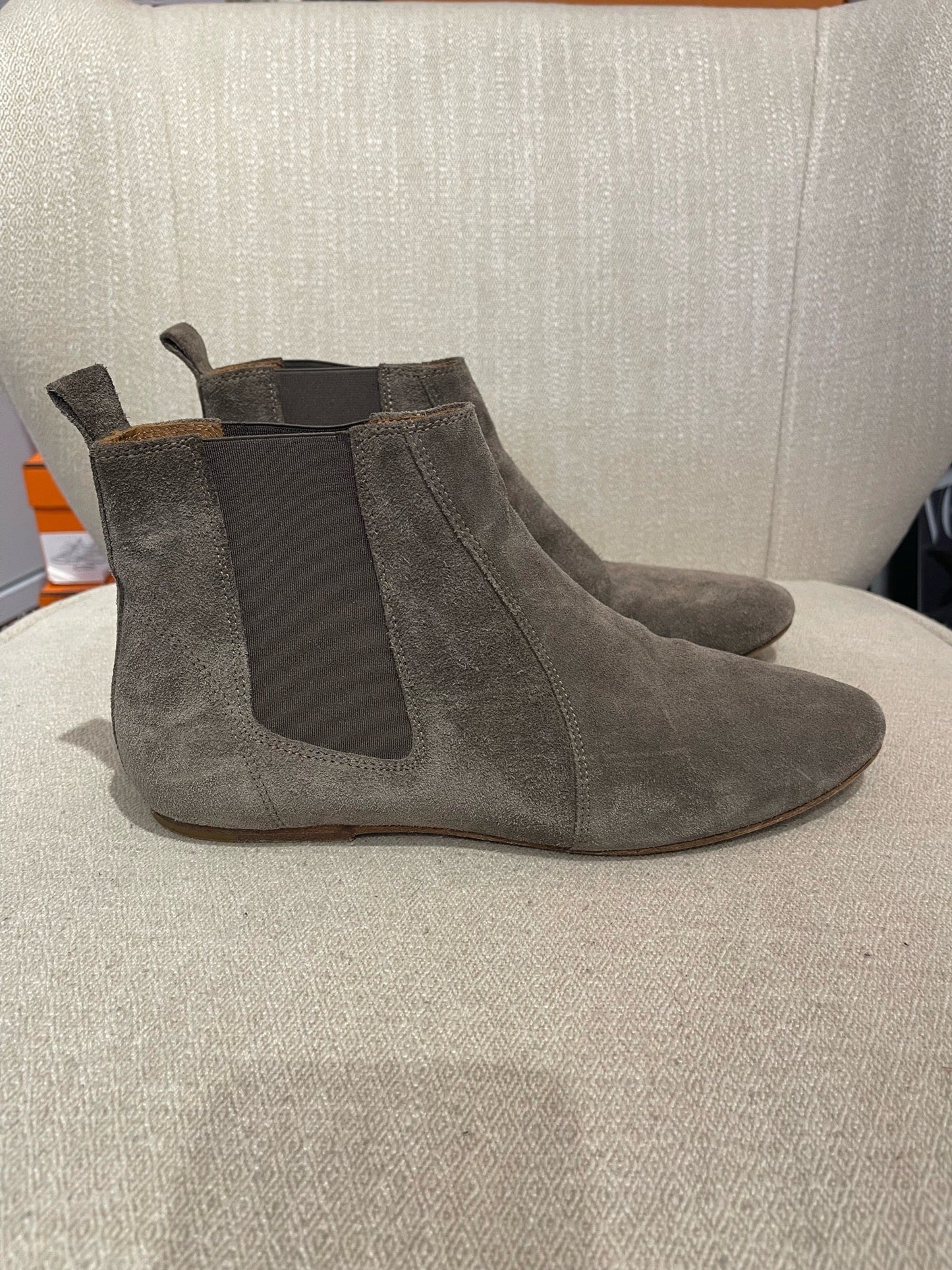 Bottines Isabel Marant taupe T.39