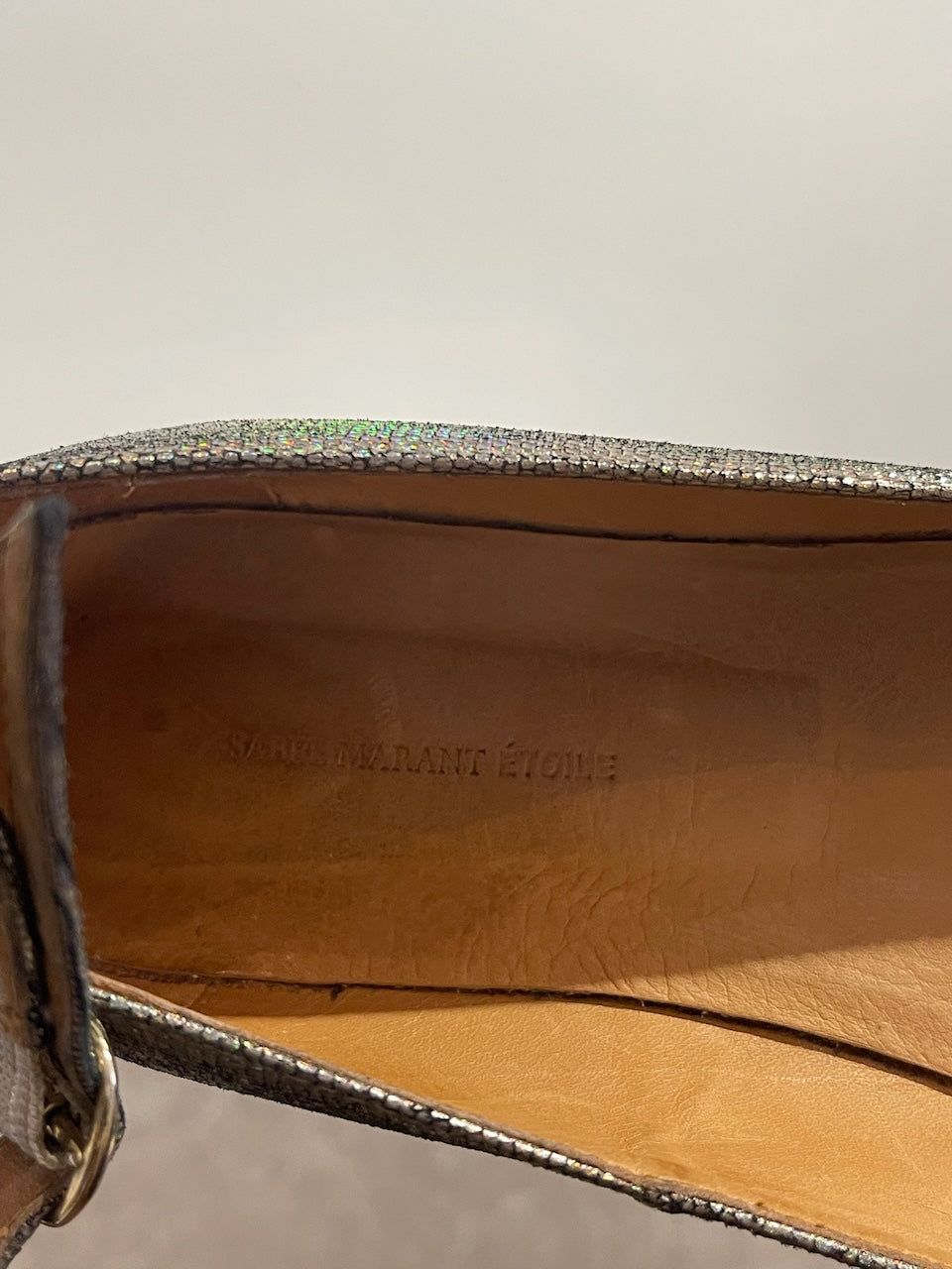 Ballerines Isabel Marant argentées T.38