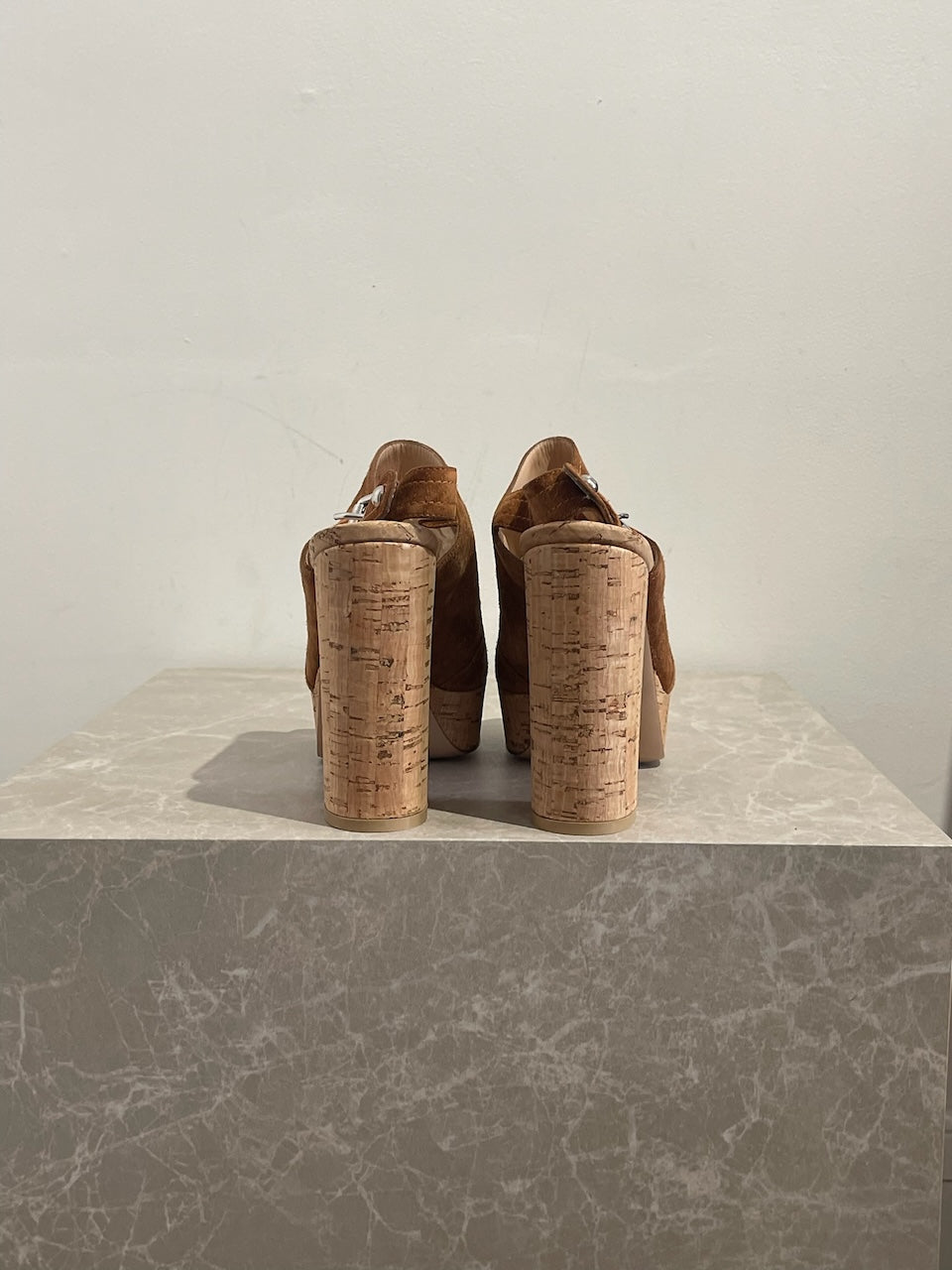 Sandales Gianvito Rossi camel T.37,5
