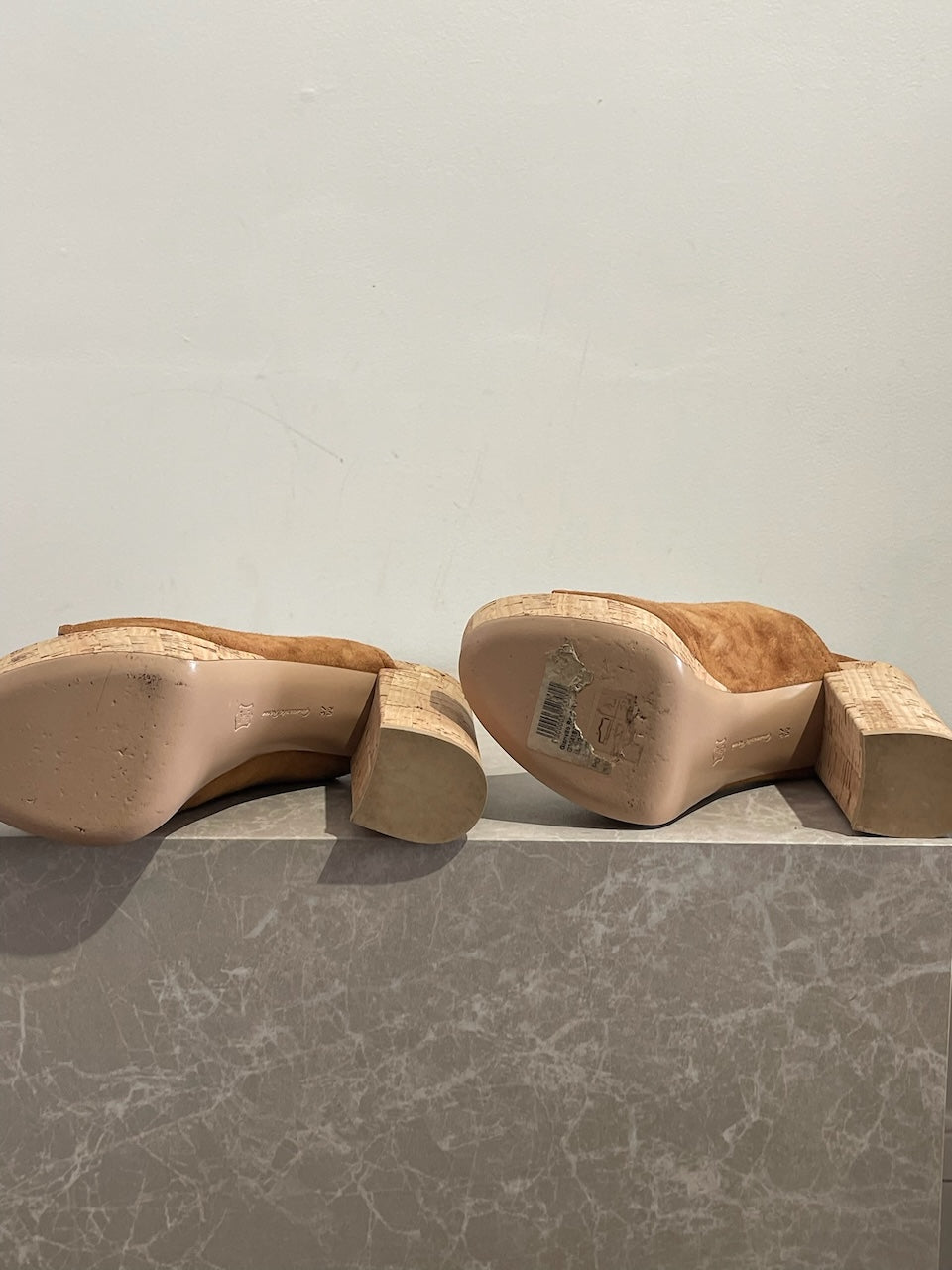 Sandales Gianvito Rossi camel T.37,5