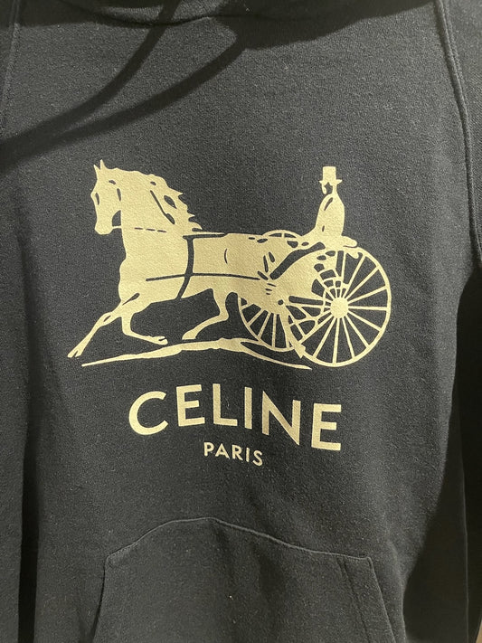 Sweat Celine bleu marine T.M