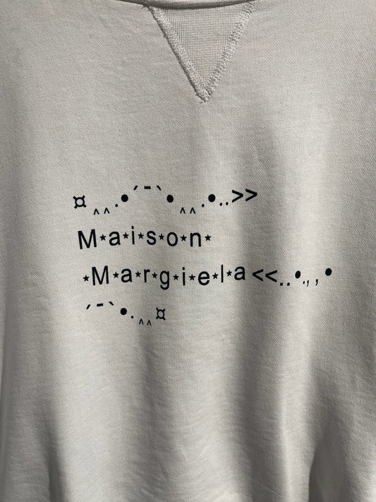 Sweat Maison Margiela blanc T.XS