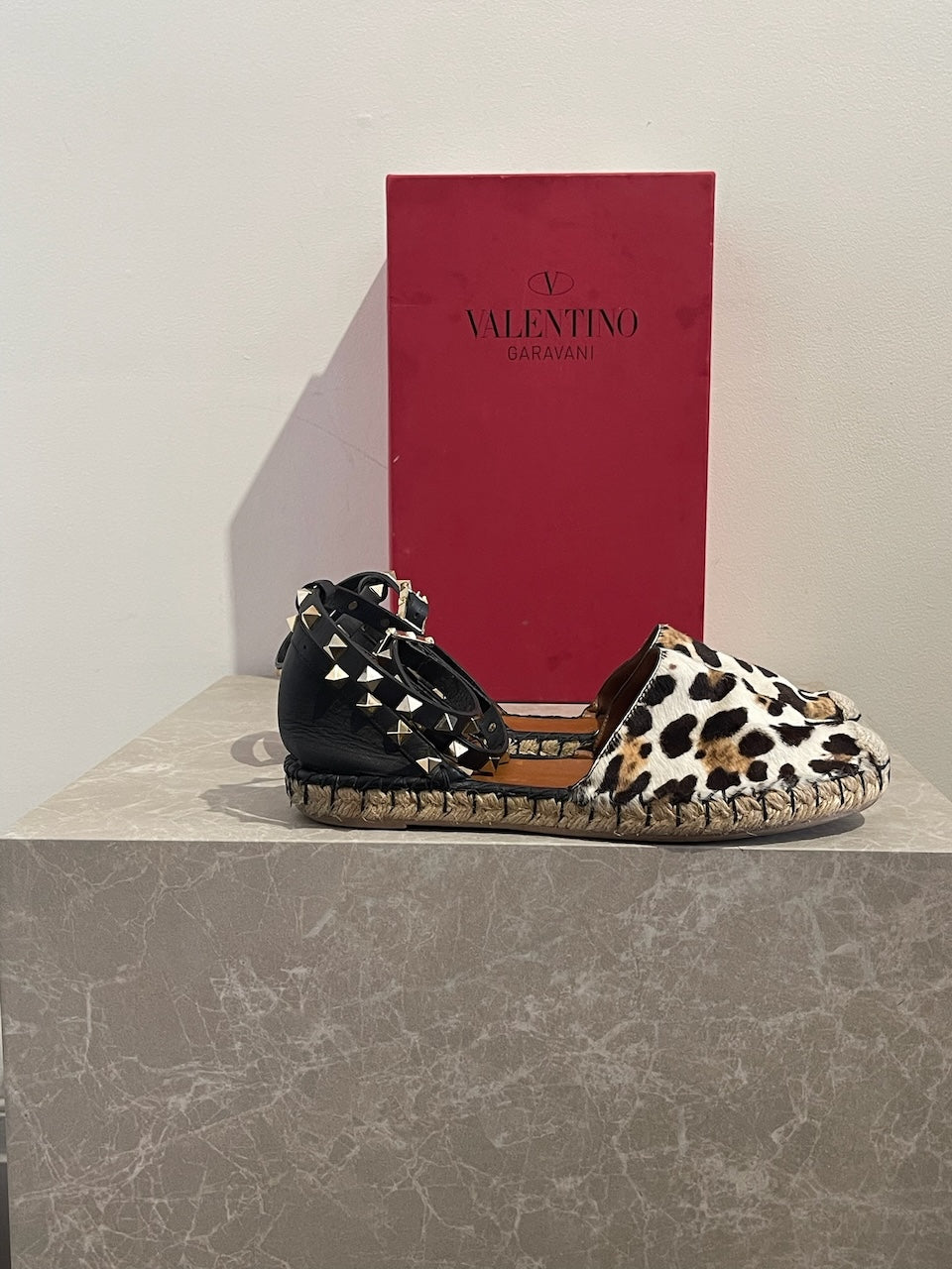 Espadrilles Valentino léopard T.37