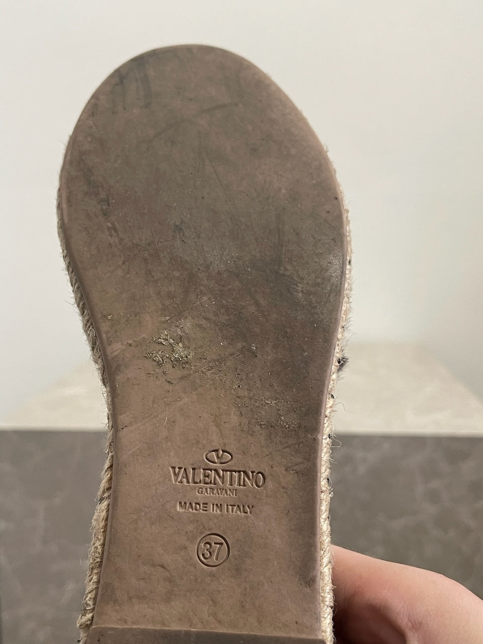 Espadrilles Valentino léopard T.37