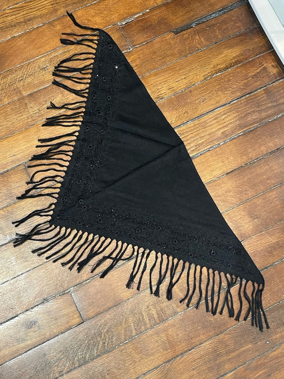 Foulard Saint Laurent noir